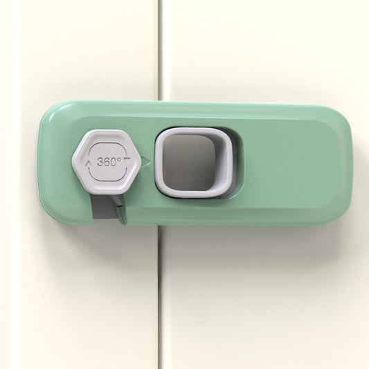 🔒 Adhesive Safety Latches – Tool-Free ABS Locks for Refrigerators, Cabinets & Appliances