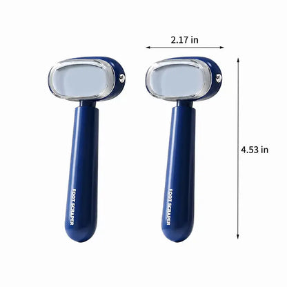 🔥 Dual-Sided Foot Callus Remover - Handheld Manual Foot Care Tool with , Safe Heels Exfoliator for Thick Hard Cracked Skin Corns, Callus Remover For Feet