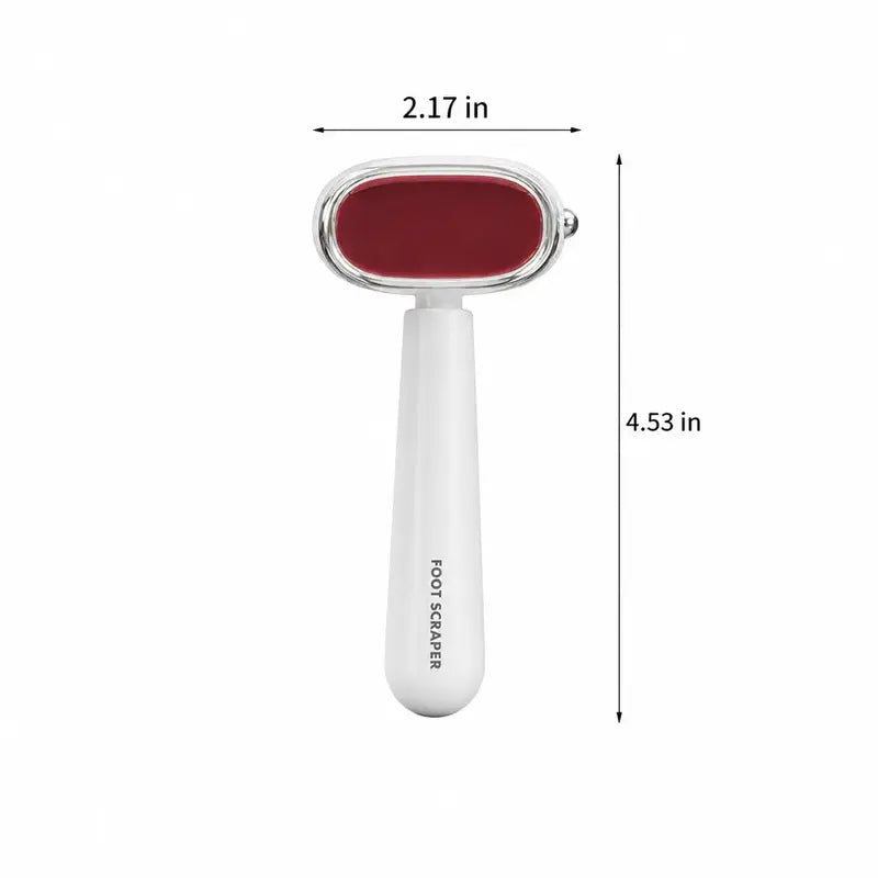 🔥 Dual-Sided Foot Callus Remover - Handheld Manual Foot Care Tool with , Safe Heels Exfoliator for Thick Hard Cracked Skin Corns, Callus Remover For Feet