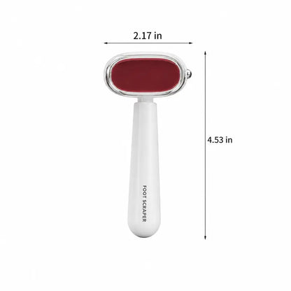 🔥 Dual-Sided Foot Callus Remover - Handheld Manual Foot Care Tool with , Safe Heels Exfoliator for Thick Hard Cracked Skin Corns, Callus Remover For Feet